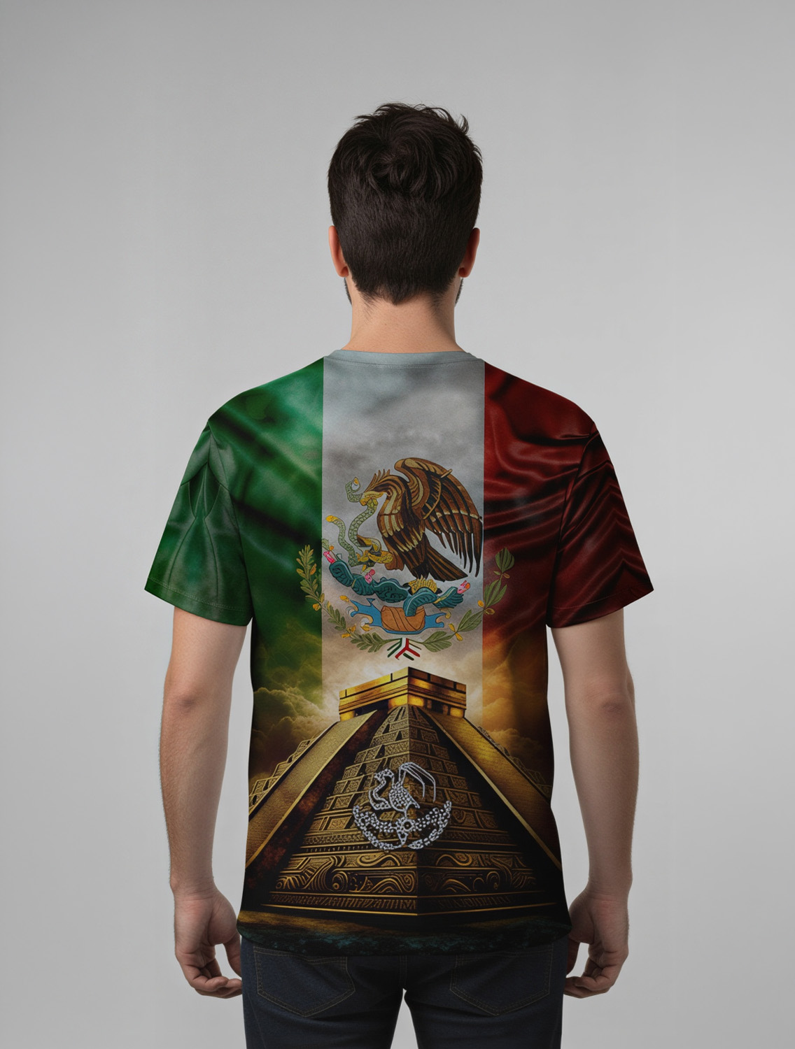 Mexico Piramide - Espalda